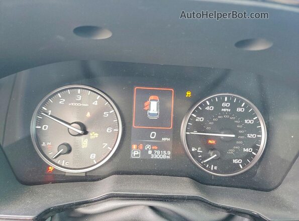 4S4BTACC8P3215402 2023 SUBARU OUTBACK Угольный Вид щитка приборов