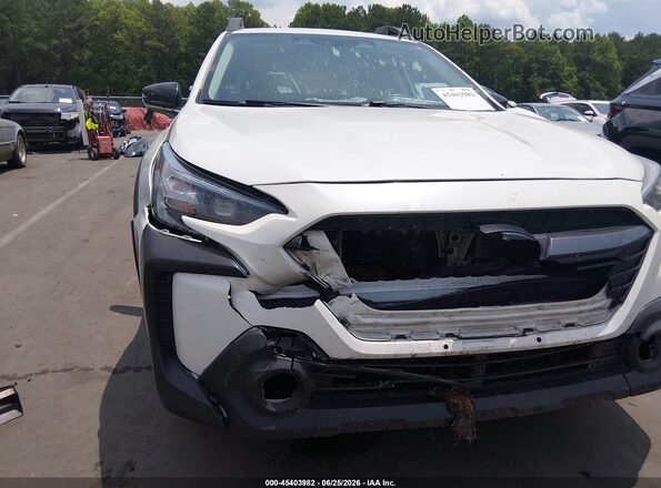 4S4BTACC8R3154586 2024 SUBARU OUTBACK White წინა ხედი
