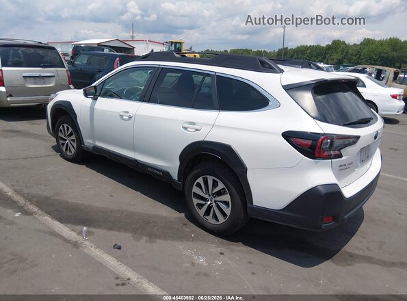 4S4BTACC8R3154586 2024 SUBARU OUTBACK White უკანა მარცხენა