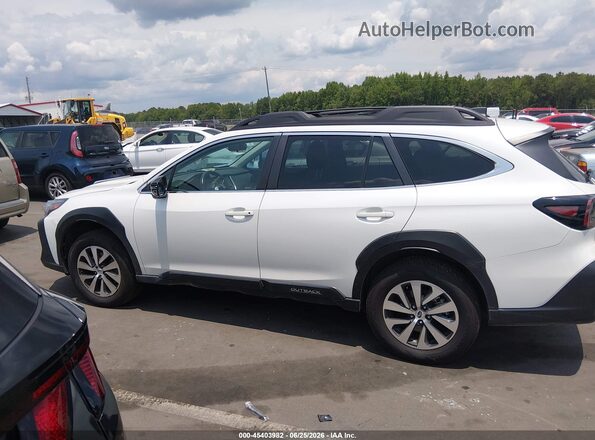 4S4BTACC8R3154586 2024 SUBARU OUTBACK White სალონის 360-გრადუსიანი ხედი