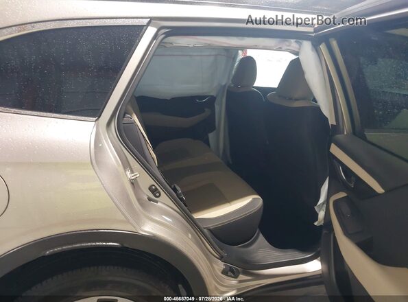 4S4BTACC9L3113276 2020 SUBARU OUTBACK Silver VIN կոդի պիտակի տեսք