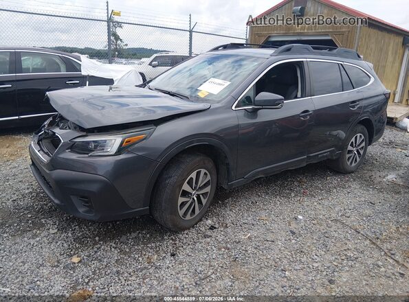 4S4BTACC9M3116924 2021 SUBARU OUTBACK Gray Przód lewy