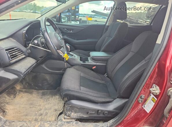 4S4BTACC9M3120410 2021 SUBARU OUTBACK Red Սալոնի դիմացի տեսք
