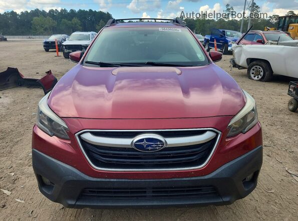 4S4BTACC9M3120410 2021 SUBARU OUTBACK Red Դիմացի տեսք
