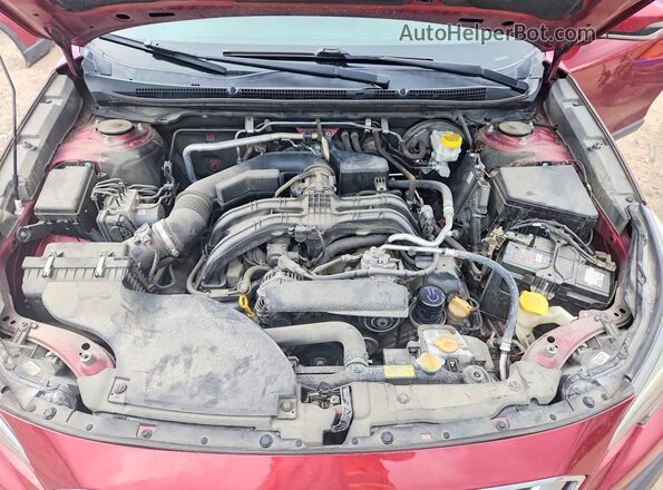 4S4BTACC9M3120410 2021 SUBARU OUTBACK Red Շարժիչի բաժամունքի տեսք