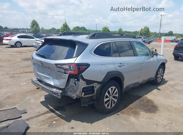 4S4BTACC9S3172598 2025 SUBARU OUTBACK Серебряный Задняя правая четверть