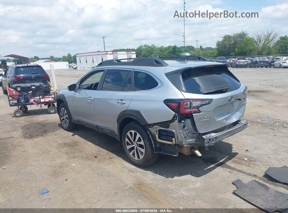 4S4BTACC9S3172598 2025 SUBARU OUTBACK Серебряный Задняя левая четверть