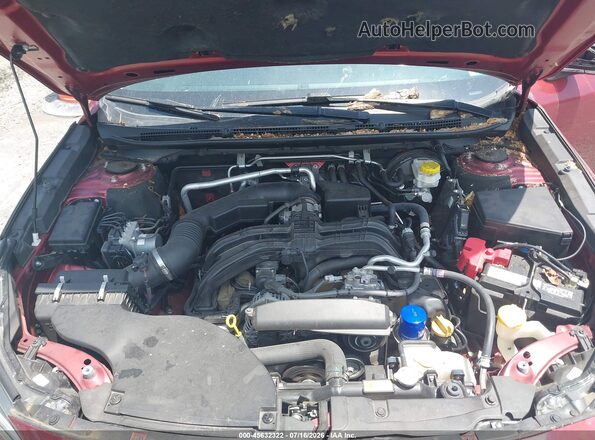 4S4BTACCXL3112105 2020 SUBARU OUTBACK Burgundy Widok z tyłu