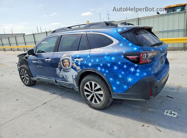 4S4BTACCXL3208381 2020 SUBARU OUTBACK Blue უკანა მარცხენა