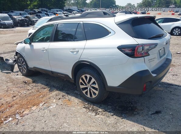 4S4BTADC0N3206379 2022 SUBARU OUTBACK White Rear left
