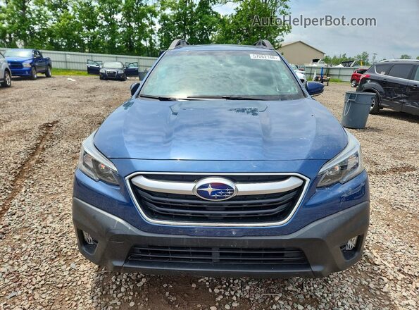 4S4BTADC0N3214157 2022 SUBARU OUTBACK Синий Вид спереди