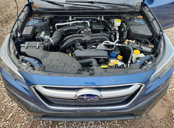 4S4BTADC0N3214157 2022 SUBARU OUTBACK Синий Вид подкапотного пространства