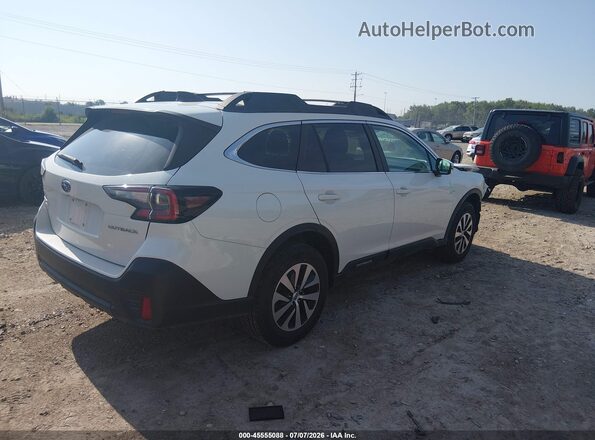 4S4BTADC1M3144201 2021 SUBARU OUTBACK White Rear right