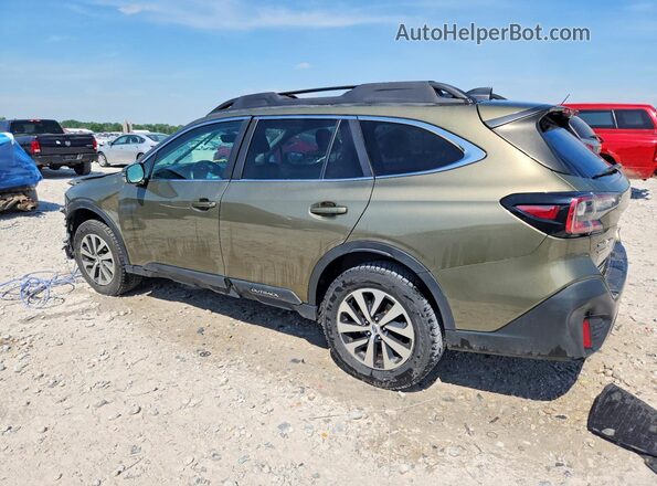 4S4BTADC1M3222928 2021 SUBARU OUTBACK Green Rear left