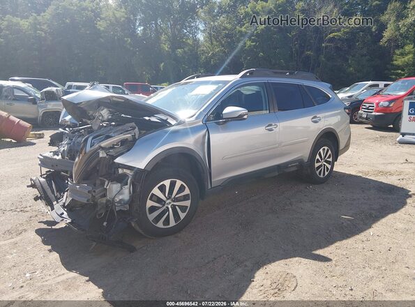 4S4BTADC1N3229556 2022 SUBARU OUTBACK Light Blue წინა მარცხენა ხედი სამი მეოთხედიდან