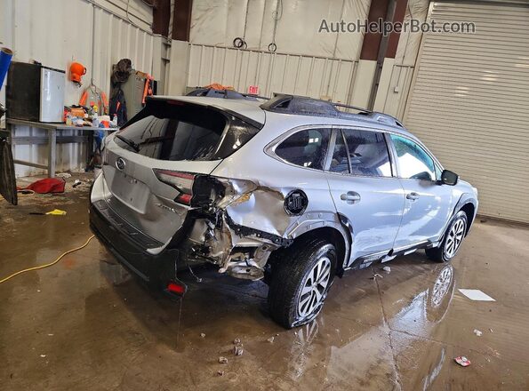 4S4BTADC1S3197431 2025 SUBARU OUTBACK Серебряный Задняя правая четверть
