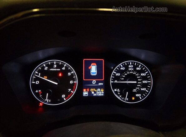 4S4BTADC1S3197431 2025 SUBARU OUTBACK Серебряный Вид щитка приборов