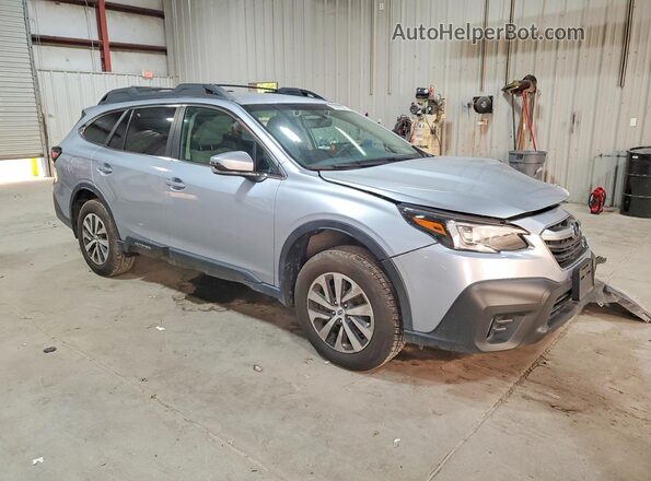 4S4BTADC2M3198252 2021 SUBARU OUTBACK Silver Delantero derecho