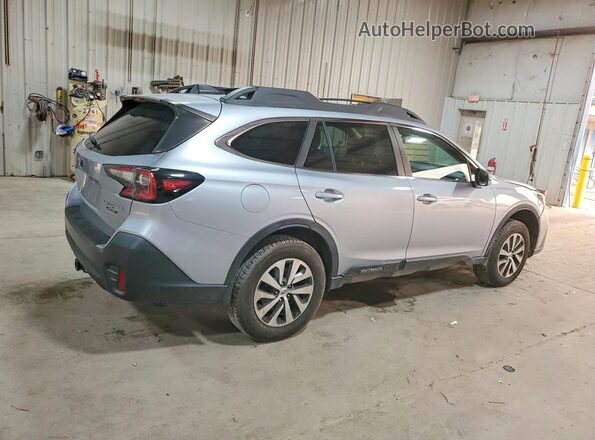 4S4BTADC2M3198252 2021 SUBARU OUTBACK Silver Trasero derecho