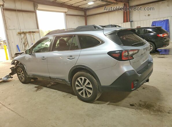 4S4BTADC2M3198252 2021 SUBARU OUTBACK Silver Trasero izquierdo