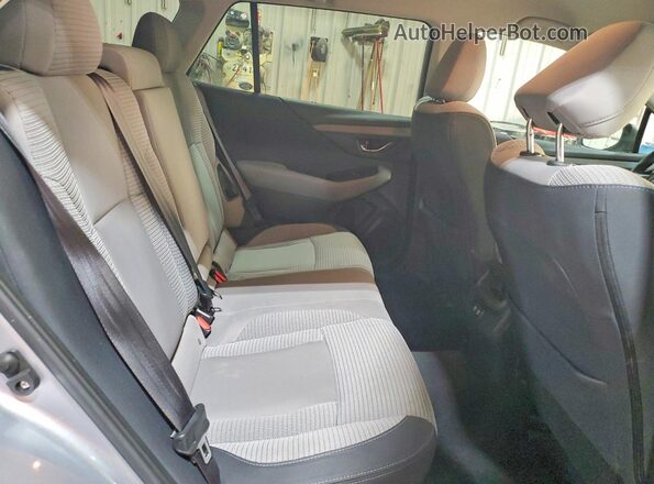 4S4BTADC2M3198252 2021 SUBARU OUTBACK Silver Vista de los asientos traseros
