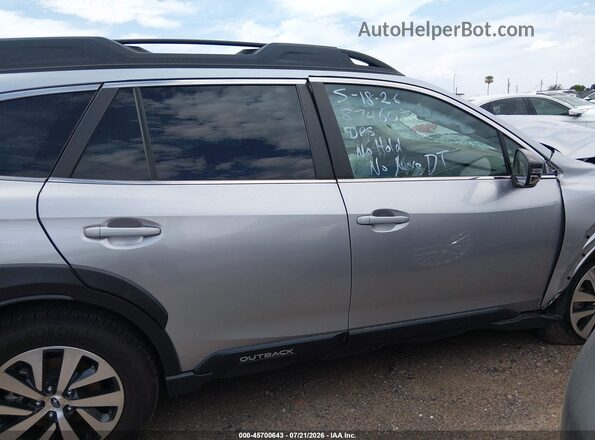 4S4BTADC2R3228745 2024 SUBARU OUTBACK Silver Սարքավորումների վահանակի տեսք