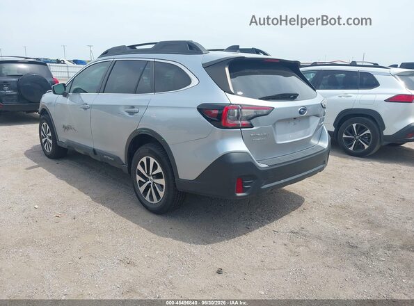 4S4BTADC3M3132339 2021 SUBARU OUTBACK Silver Tył lewy