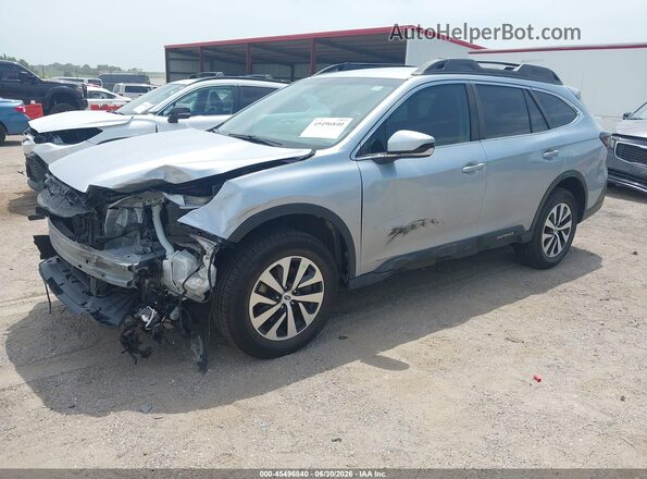4S4BTADC3M3132339 2021 SUBARU OUTBACK Silver Przód lewy