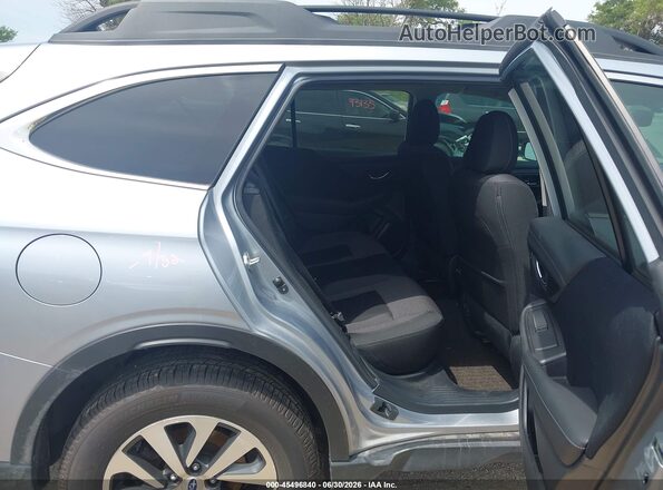 4S4BTADC3M3132339 2021 SUBARU OUTBACK Silver Widok naklejki z numerem VIN