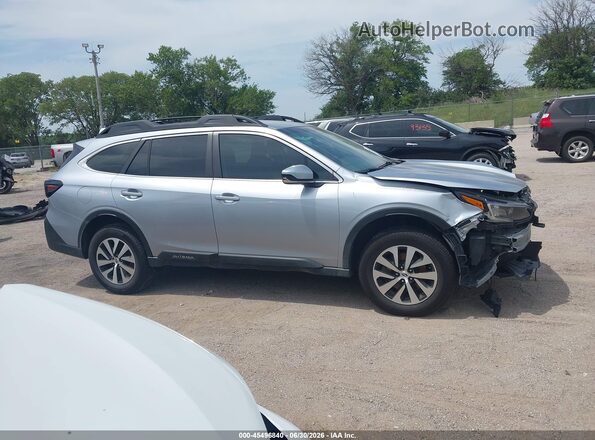 4S4BTADC3M3132339 2021 SUBARU OUTBACK Silver Widok wnętrza 360 stopni