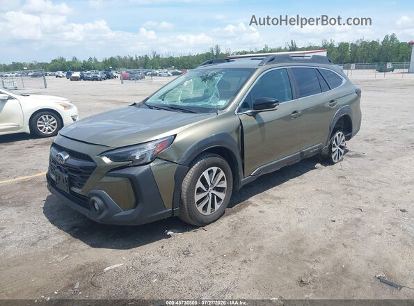 4S4BTADC3P3171940 2023 SUBARU OUTBACK Green Przód lewy