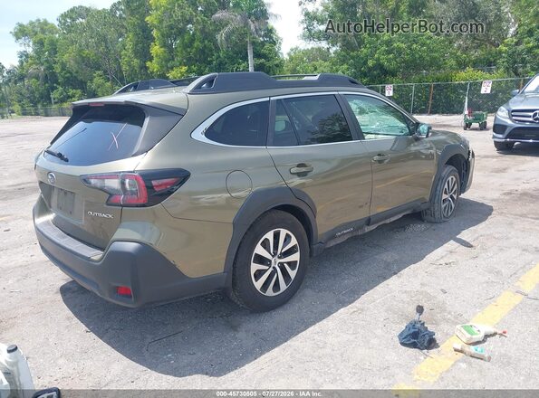 4S4BTADC3P3171940 2023 SUBARU OUTBACK Green Tył prawy