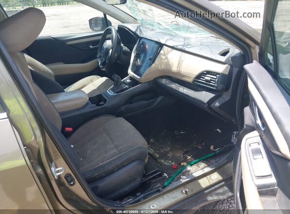 4S4BTADC3P3171940 2023 SUBARU OUTBACK Green Widok wnętrza z przodu