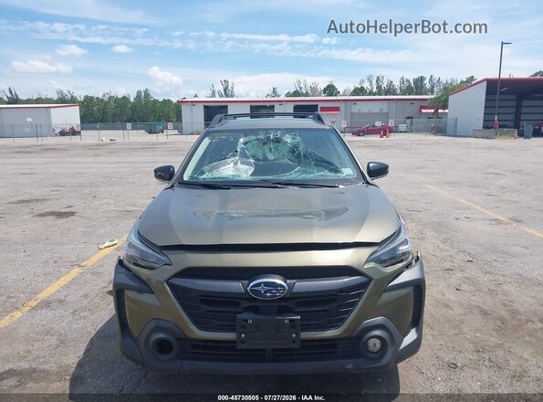 4S4BTADC3P3171940 2023 SUBARU OUTBACK Green Widok z przodu