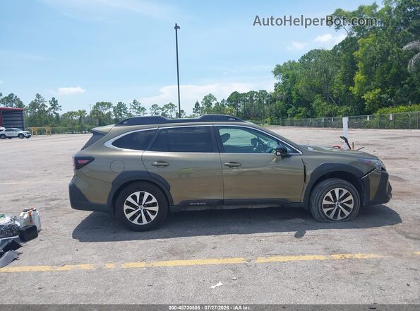 4S4BTADC3P3171940 2023 SUBARU OUTBACK Green Widok zestawu wskaźników