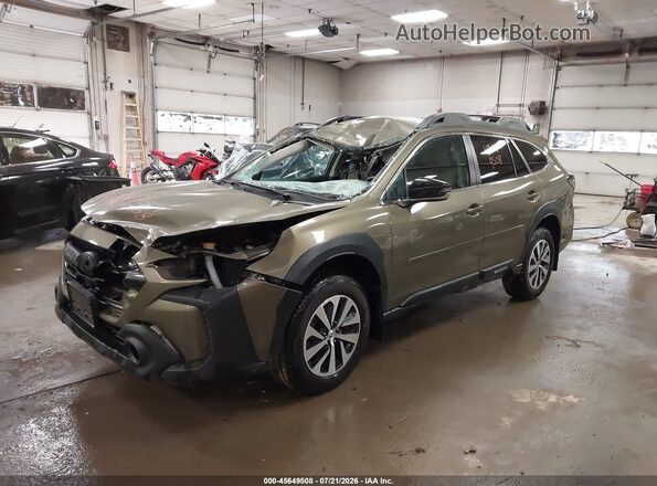 4S4BTADC3P3222532 2023 SUBARU OUTBACK Green Vista tres cuartos delantera izquierda