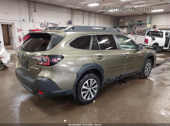 4S4BTADC3P3222532 2023 SUBARU OUTBACK Green Trasero derecho