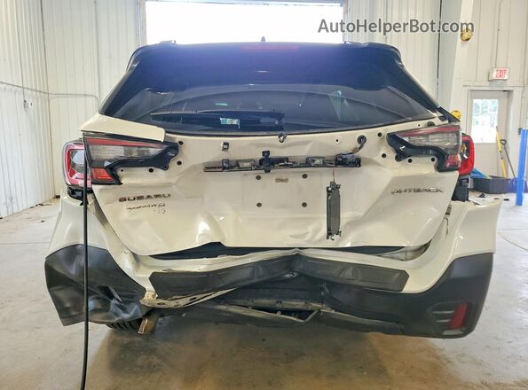 4S4BTADC4N3267346 2022 SUBARU OUTBACK White Widok z tyłu