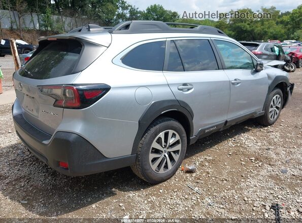 4S4BTADC4R3163137 2024 SUBARU OUTBACK Silver Rear right