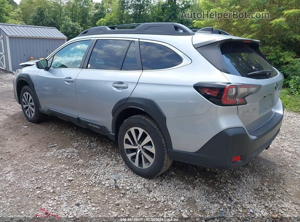 4S4BTADC4R3163137 2024 SUBARU OUTBACK Silver Rear left