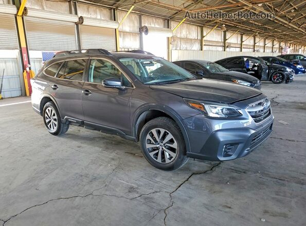 4S4BTADC5N3260745 2022 SUBARU OUTBACK Серый Передняя правая четверть