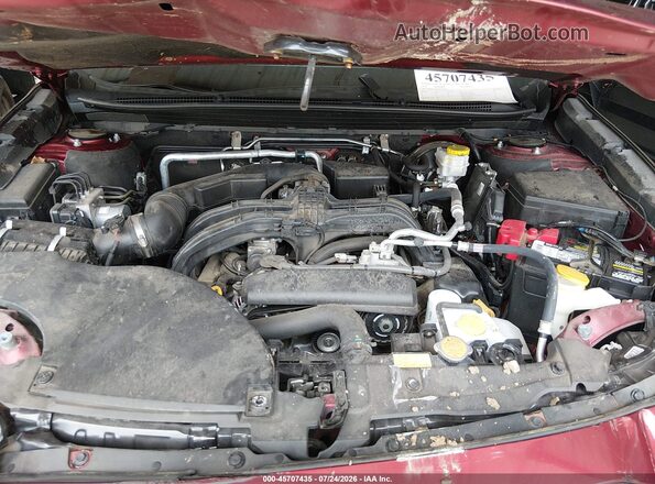 4S4BTADC6M3158644 2021 SUBARU OUTBACK Red Rear view