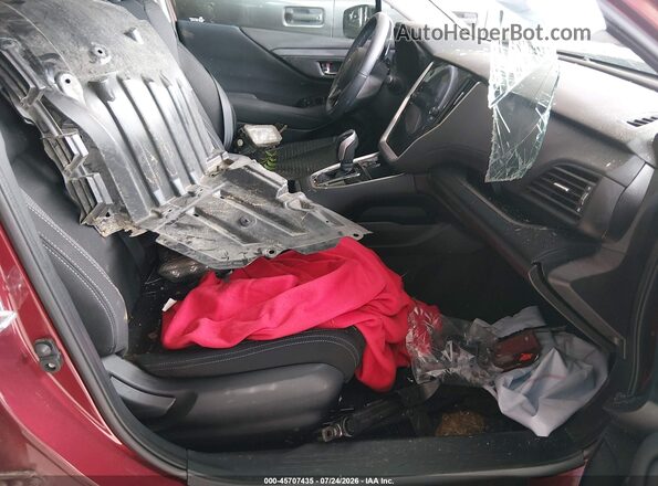 4S4BTADC6M3158644 2021 SUBARU OUTBACK Red Front interior view