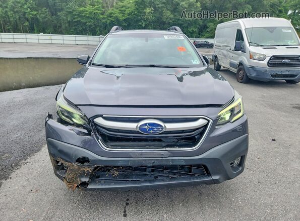 4S4BTADC7N3224345 2022 SUBARU OUTBACK Charcoal წინა ხედი