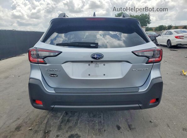 4S4BTADC7S3263853 2025 SUBARU OUTBACK Silver Widok z tyłu