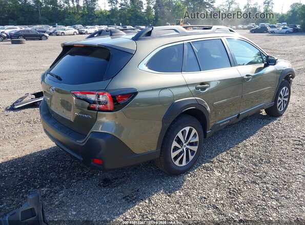 4S4BTADC7S3295041 2025 SUBARU OUTBACK Green უკანა მარჯვენა
