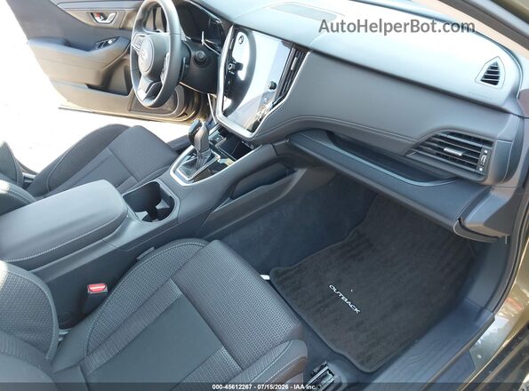 4S4BTADC7S3295041 2025 SUBARU OUTBACK Green წინა სალონის ხედი