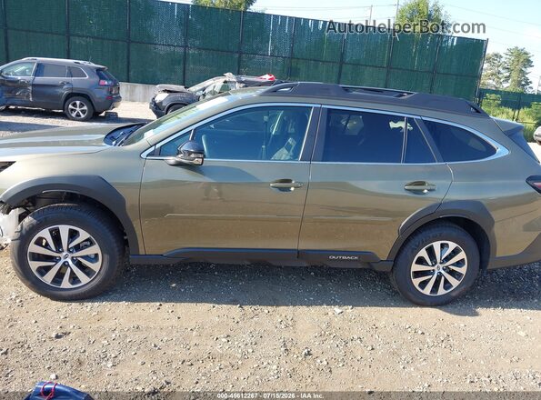 4S4BTADC7S3295041 2025 SUBARU OUTBACK Green სალონის 360-გრადუსიანი ხედი