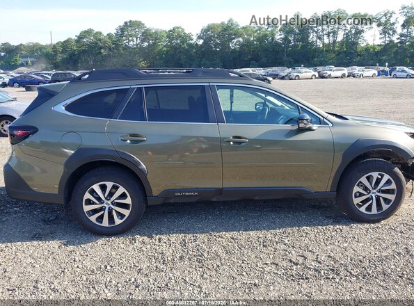 4S4BTADC7S3295041 2025 SUBARU OUTBACK Green უკანა სალონის ხედი