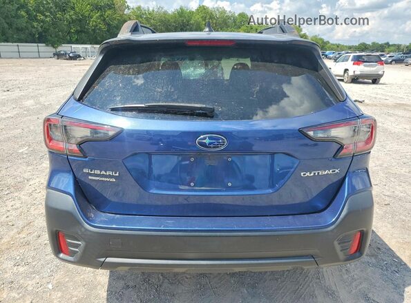 4S4BTADC8M3125855 2021 SUBARU OUTBACK Blue Vista trasera